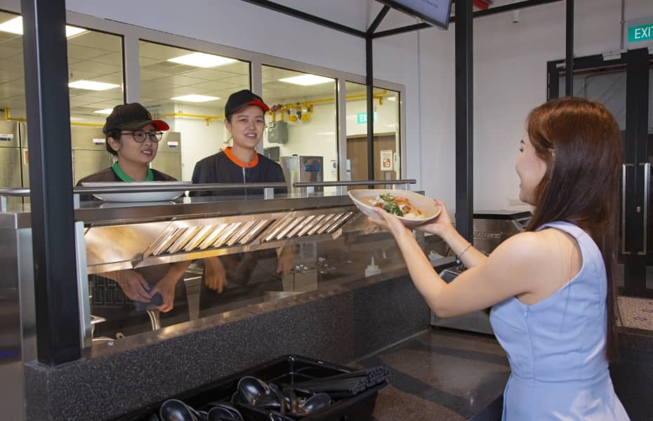 Institutional Catering Staff Singapore Onsite Staff Cafeteria